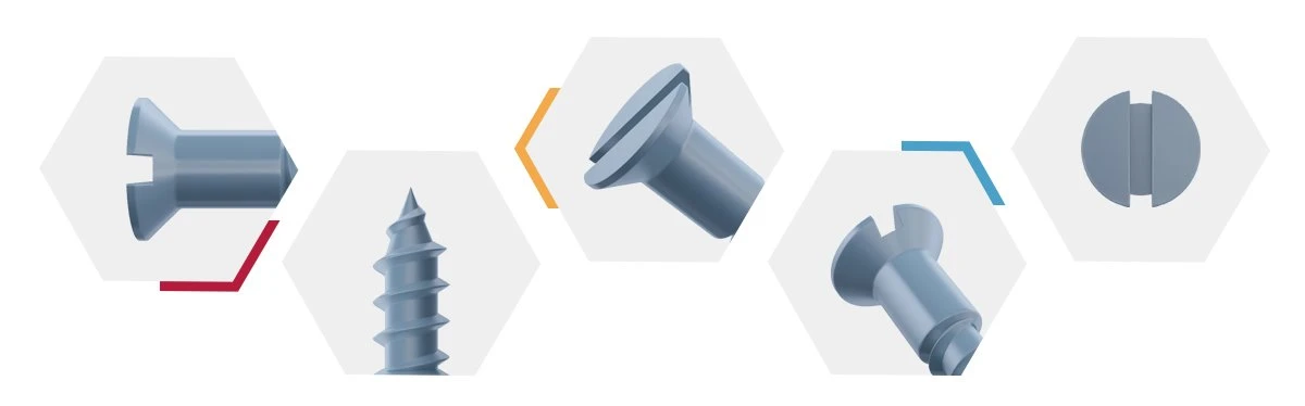 product-1200-374 Countersunk Head Wood Screws-detail